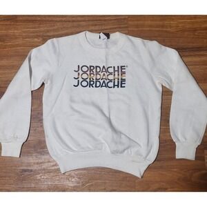 Vintage Childrens Size M White Jordache Sweatshirt Size M
